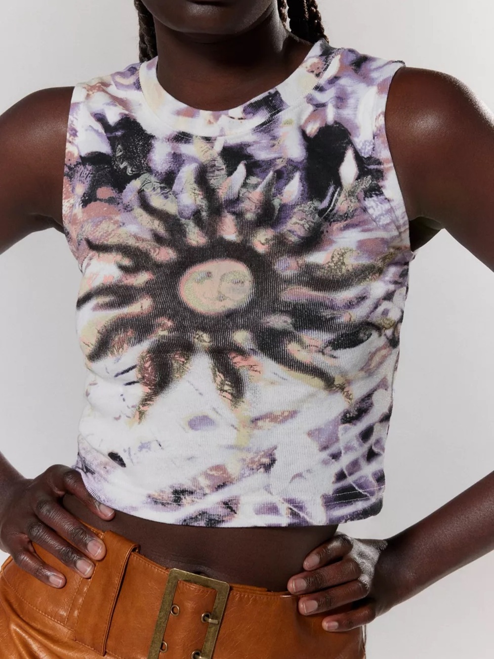 Silence + Noise Urban Outfitters Dev Sun Tank Top
